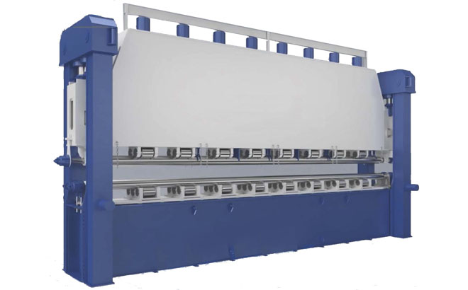 Roller bending machine for Shipyard